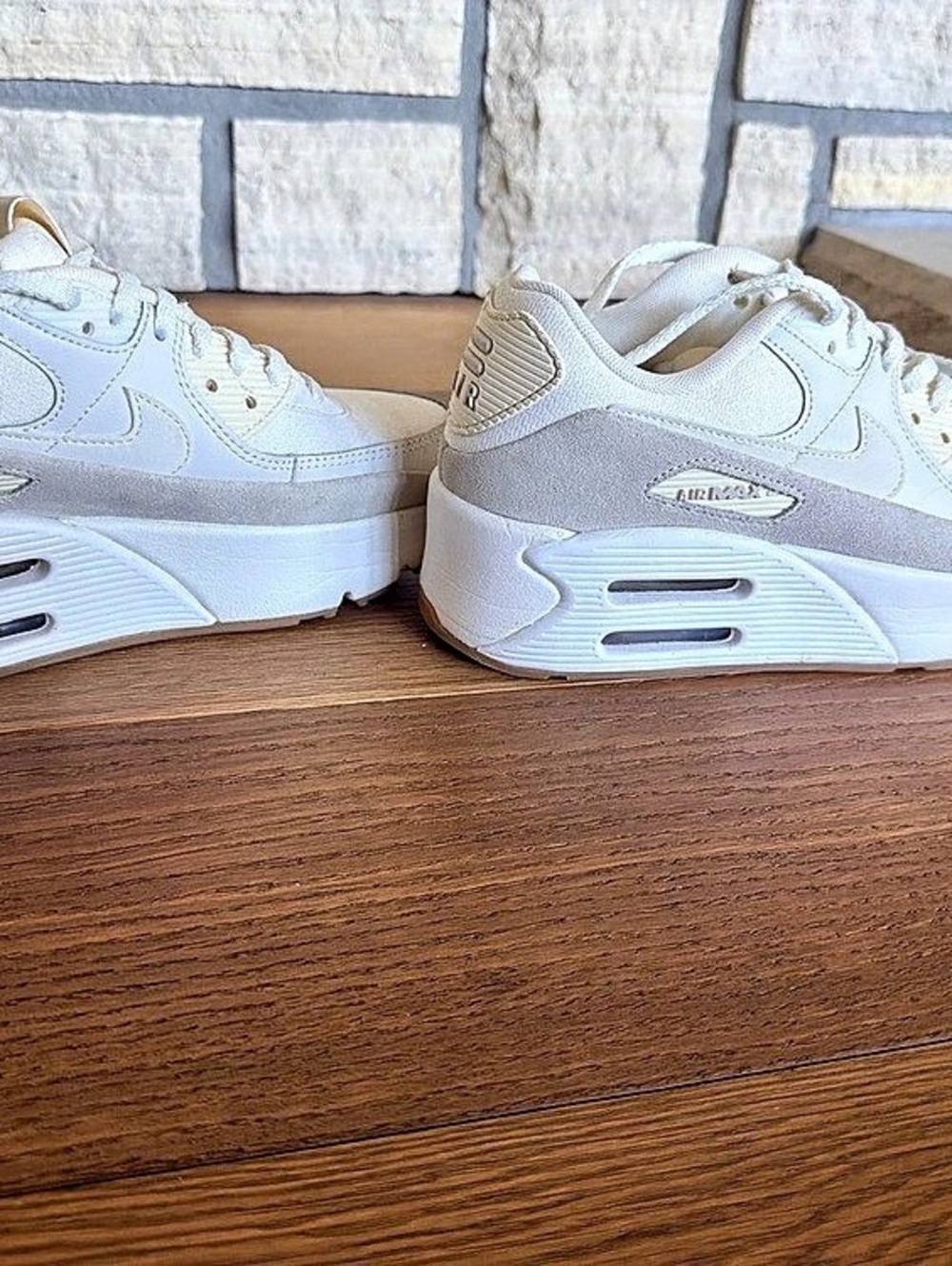 Nike Air Max 90 Futura "Triple White" Sneakers in White